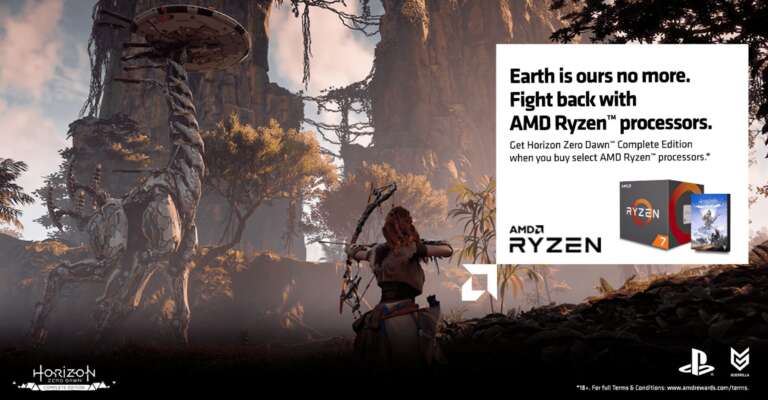 Horizon Zero Dawn Pcwith support AMD Ryzen processors