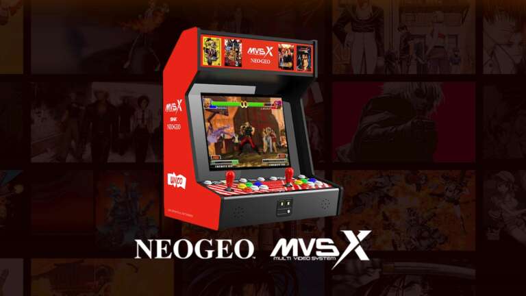 SNK NEOGEO MVSX Home Arcade Preorder Date Announced For September