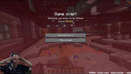 Minecraft Streamer, Gisthekey, Recently Died In His Hardcore World After 500 Hours!