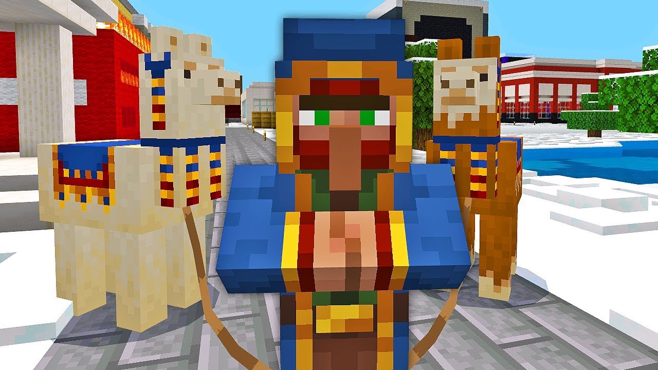 Minecraft Mobs Explored: The Wandering Trader, A Villager Without A Village!