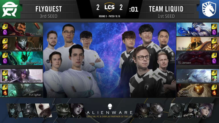 LCS - FlyQuest Surprises Team Liquid To Lock In Their 2020 Summer Finals Spot