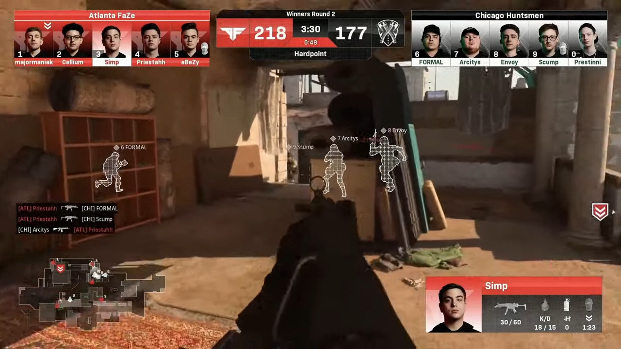 CDL – Highly-Anticipated  Match Between The Atlanta FaZe And Chicago Huntsmen Ends With An Epic 3-2 Series