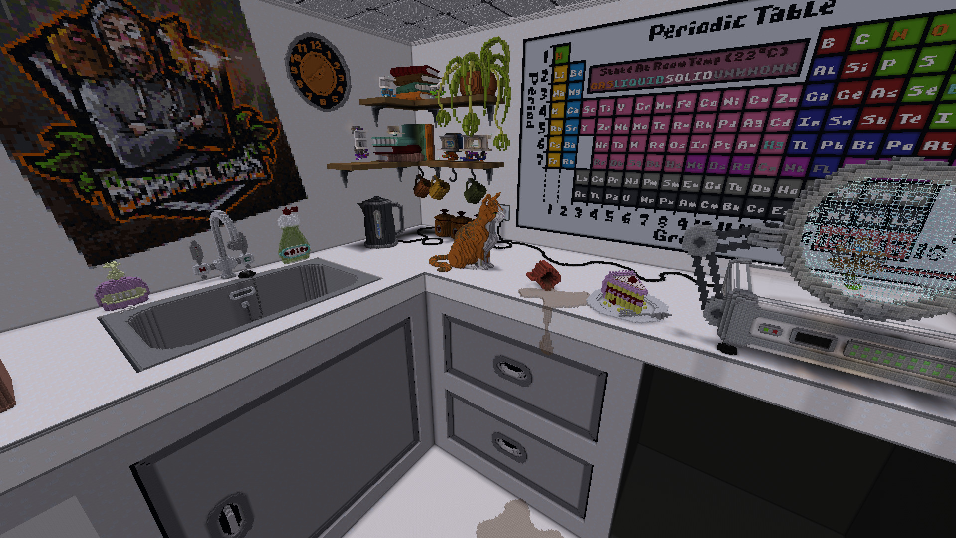 This Minecraft Chemistry Lab Not Only Looks Amazing But Also Uses ...