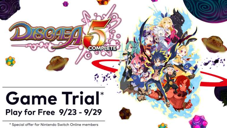 Disgaea 5 Complete Game Trial Available For Nintendo Switch Online Subscribers For One Week