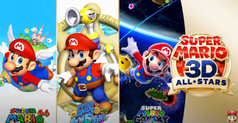 Super Mario 3D All-Stars will collect a number of 3D Mario games