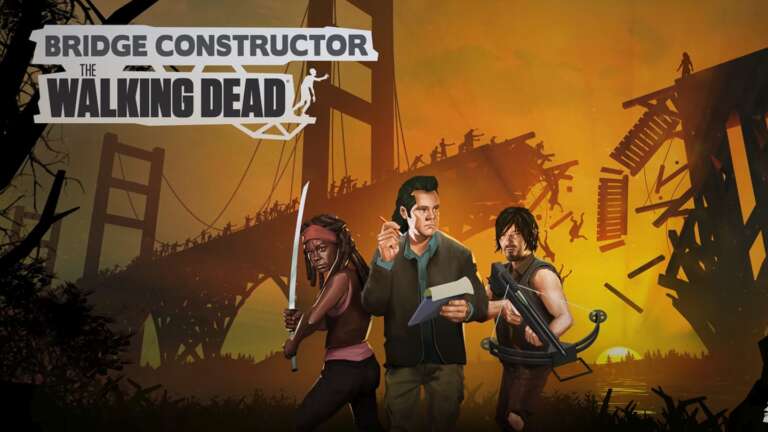Headup Games And AMC Team Up For Bridge Constructor: The Walking Dead