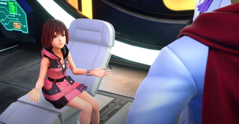 Kairi in Kingdom Hearts: Melody of Memory