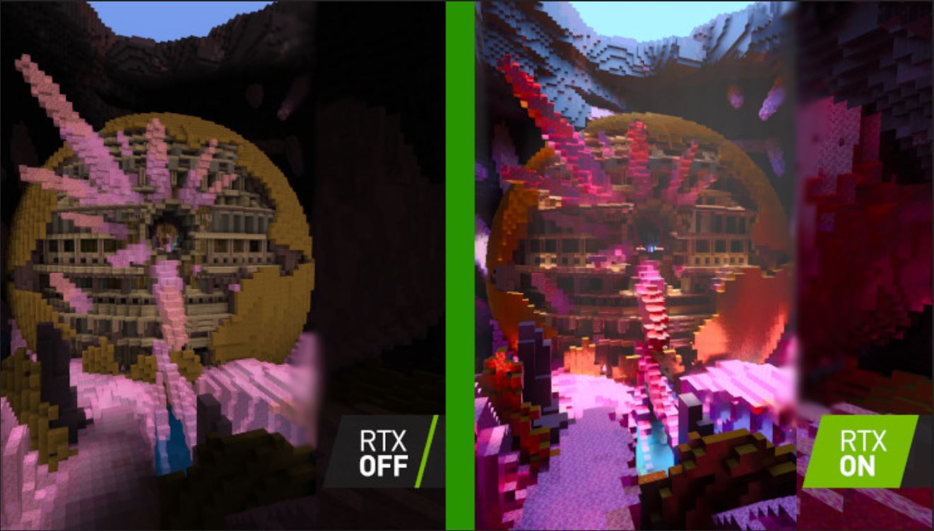 Have An RTX Graphics Card? Minecraft Released New Worlds For RTX Windows 10 Beta