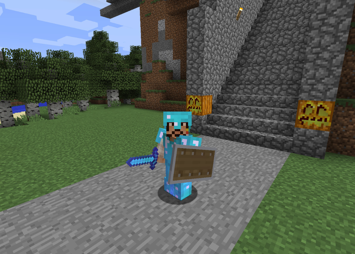 Minecraft’s Newest Combat Snapshot 8c Features An Way To Upgrade A Player’s Shield!
