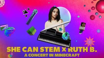 She Can STEM And Ad Council Host A Virtual Concert Within Minecraft, Featuring Singer-Songwriter Ruth B.