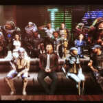 The crew of The Normandy from the original Mass Effect trilogy