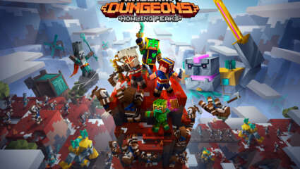 Minecraft Dungeons: Howling Peaks DLC, All Hostile Mobs Added Into Minecraft Dungeons