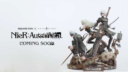 The First Statue In The New Square Enix Masterline Brand Features NieR: Automata's 2B, 9S, and A2