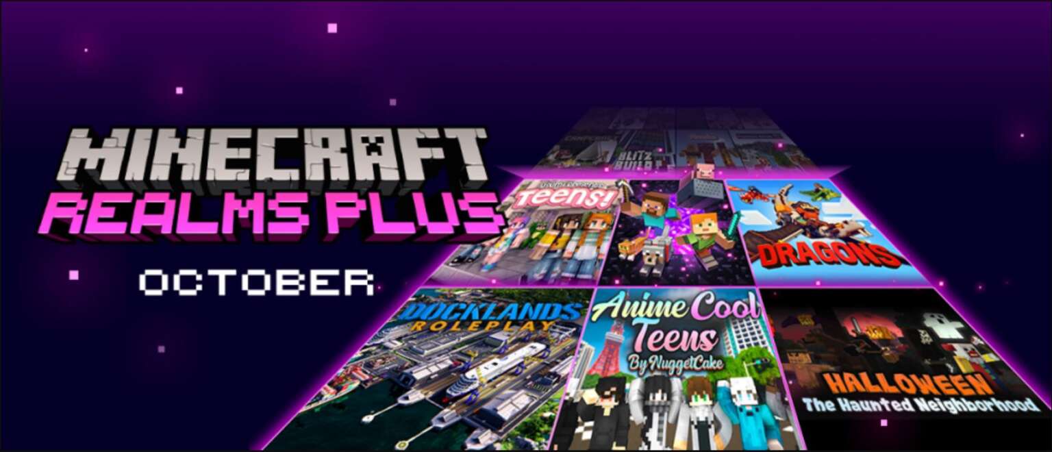 Minecraft Java Realms (October) : Want To Ride With Dragons Or Play On ...