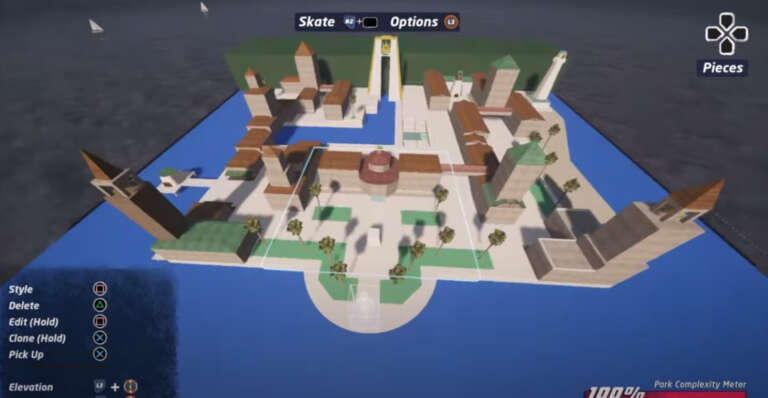 Delfino Plaza from Super Mario Sunshine Recreated in Tony Hawk's Pro Skater