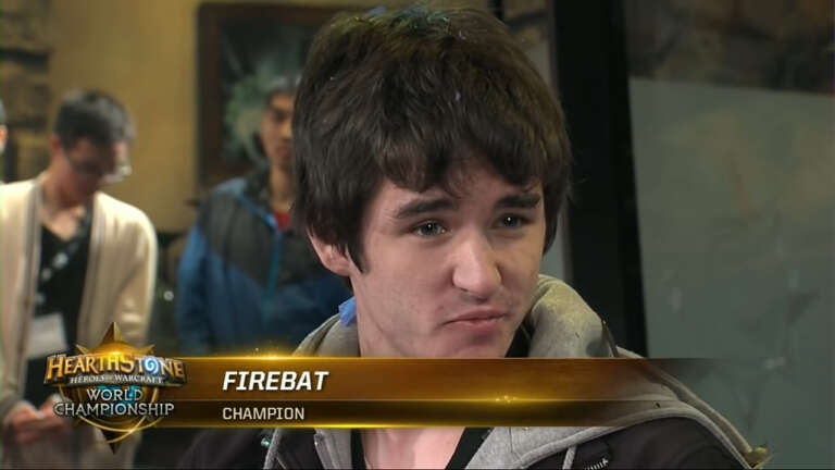 Hearthstone's First World Champion, Firebat, Announced His Retirement From The Competitive Scene