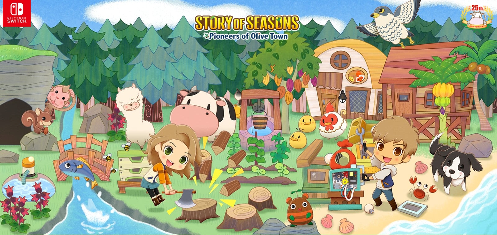 Story Of Seasons: Pioneers of Olive Town Announced For The Nintendo Switch in 2021