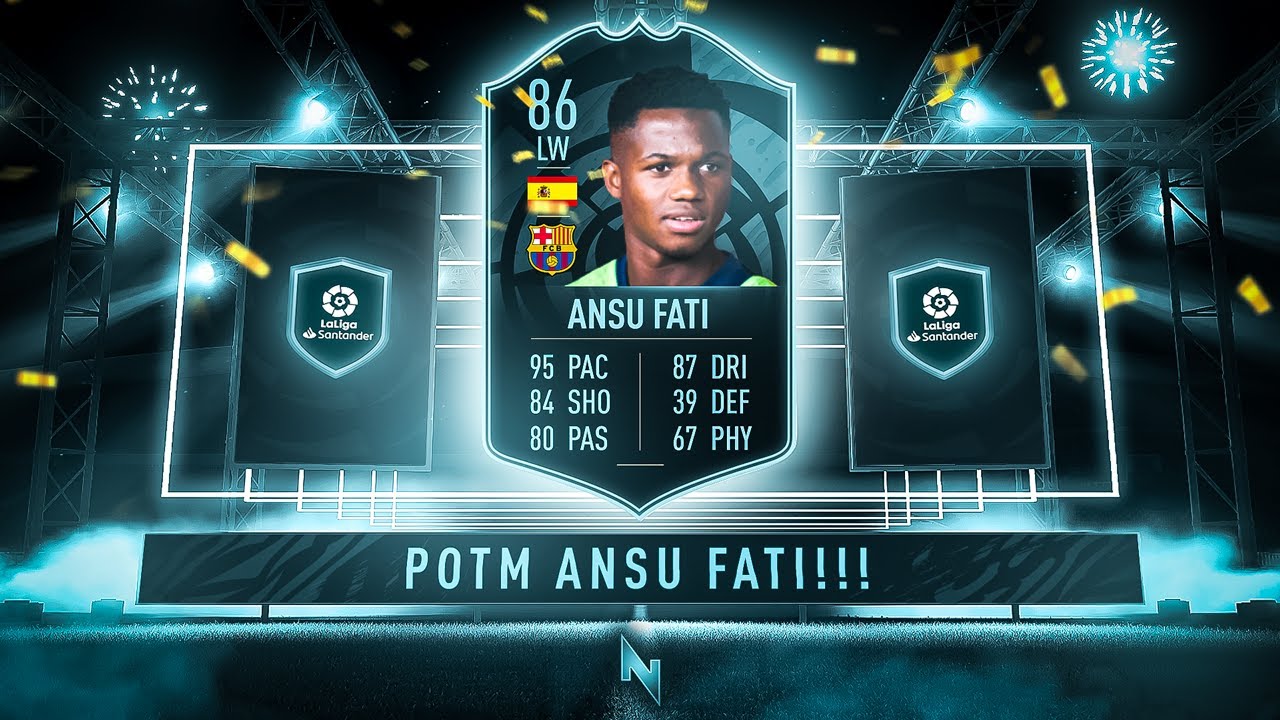 Should You Do The Ansu Fati POTM SBC In FIFA 21? A Very Expensive Meta Player
