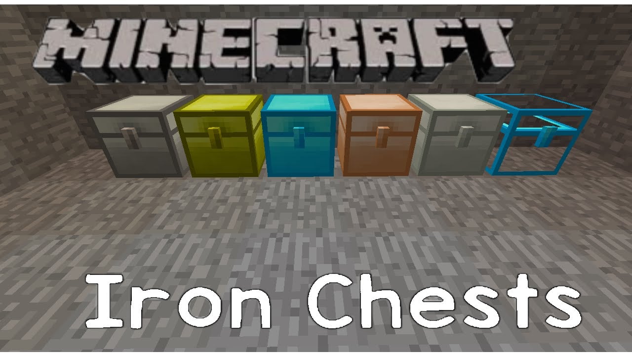 Minecraft Mods Mined: Iron Chests, A New Way To Store A Large Variety Of Items