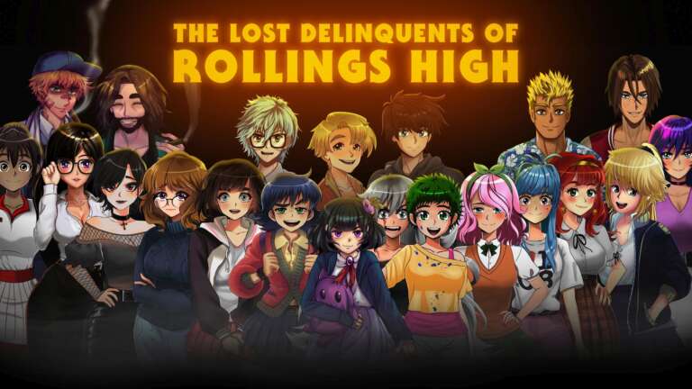 The Lost Delinquents of Rollings High Romance Horror Visual Novel Kickstarter Campaign Now Live