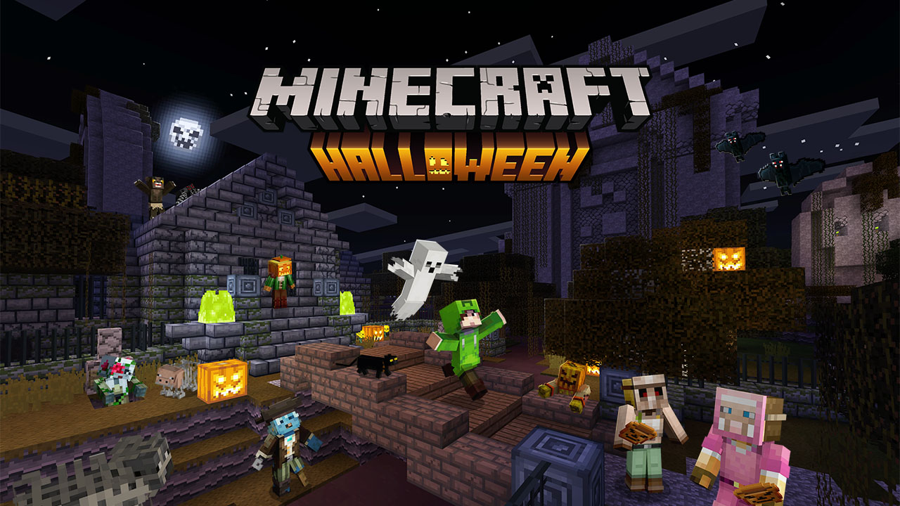 Minecraft Celebrates Halloween With Spooky Masks, Scary Limited Time Content For Minecraft And More!