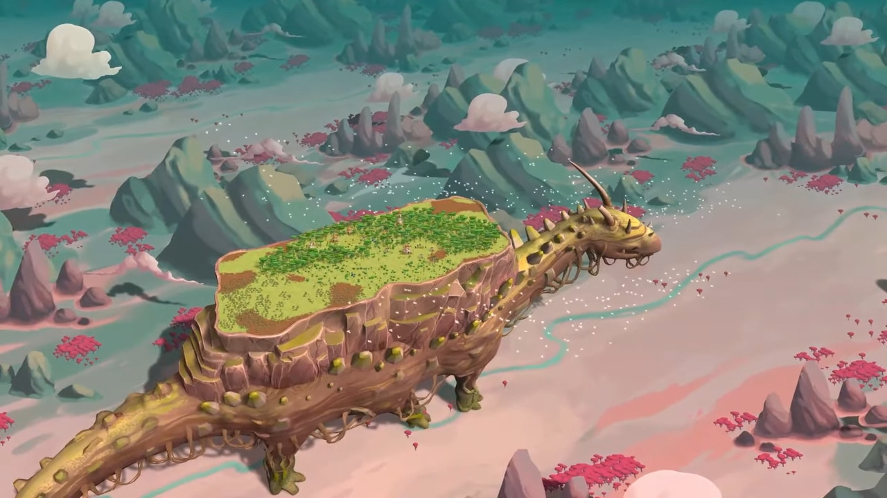 What Is The Wandering Village? Manage A City On The Back Of An Enormous Mystical Creature