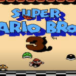 The main title screen from Super Mario Bros. 3
