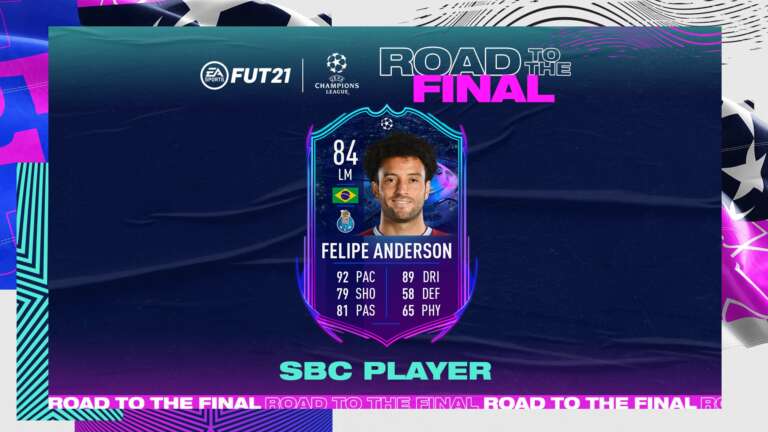 Should You Do The Felipe Anderson RTTF SBC In FIFA 21? Decent Card, But How Far Will Porto Go?