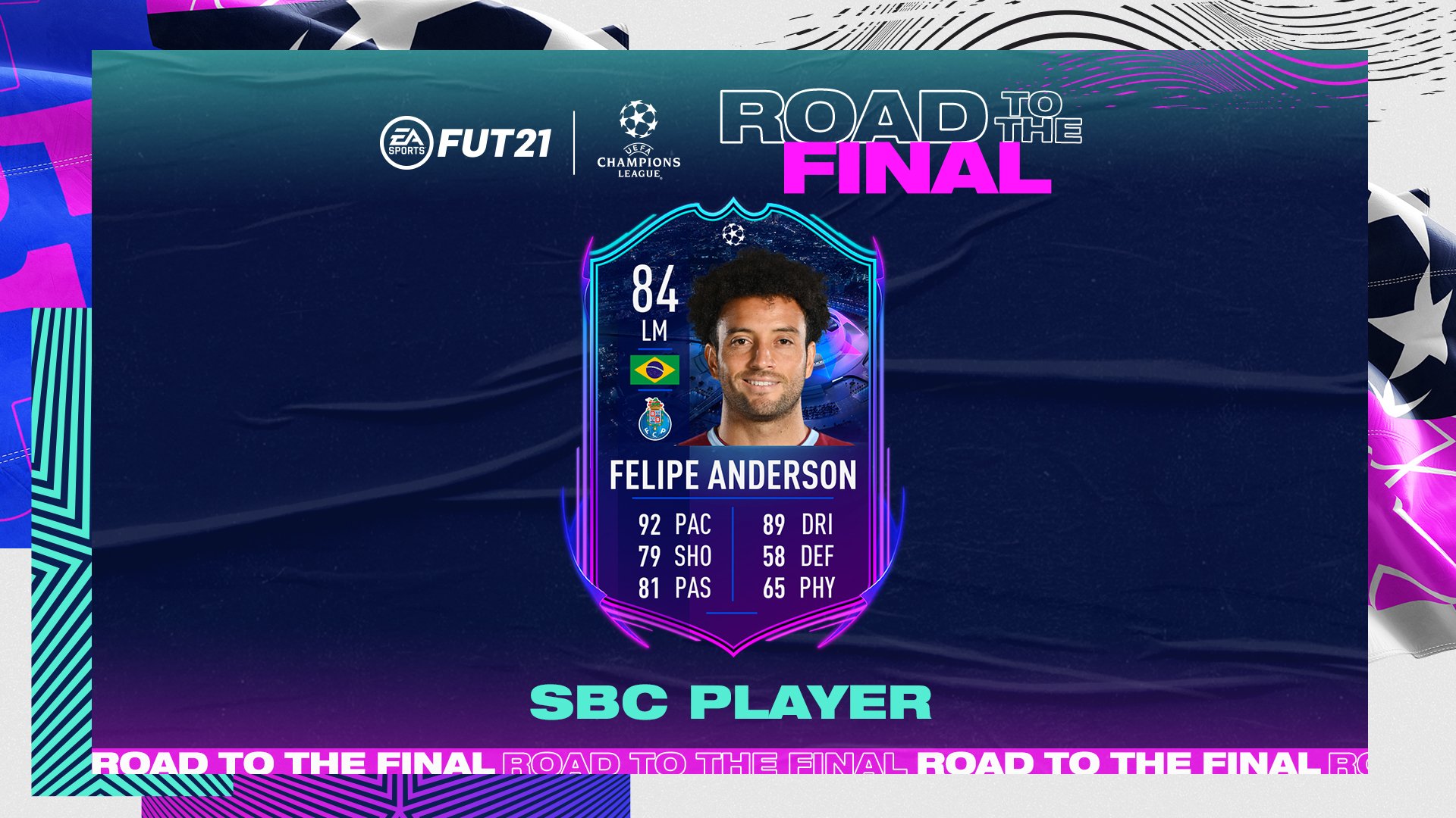 Should You Do The Felipe Anderson RTTF SBC In FIFA 21? Decent Card, But How Far Will Porto Go?