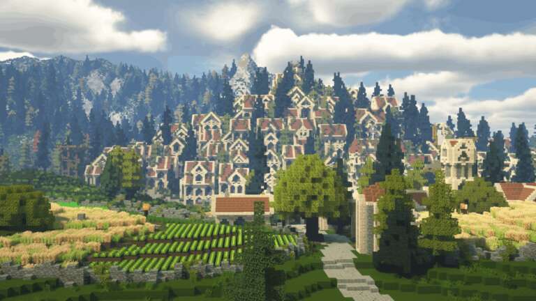 Dedicated Minecraft Players Have Been Recreating Middle-Earth For Almost Ten Years