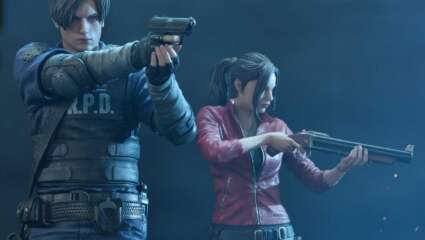 Highly Detailed Resident Evil 2 Remake Leon And Claire Statues Announced But Cost Over $1K Each