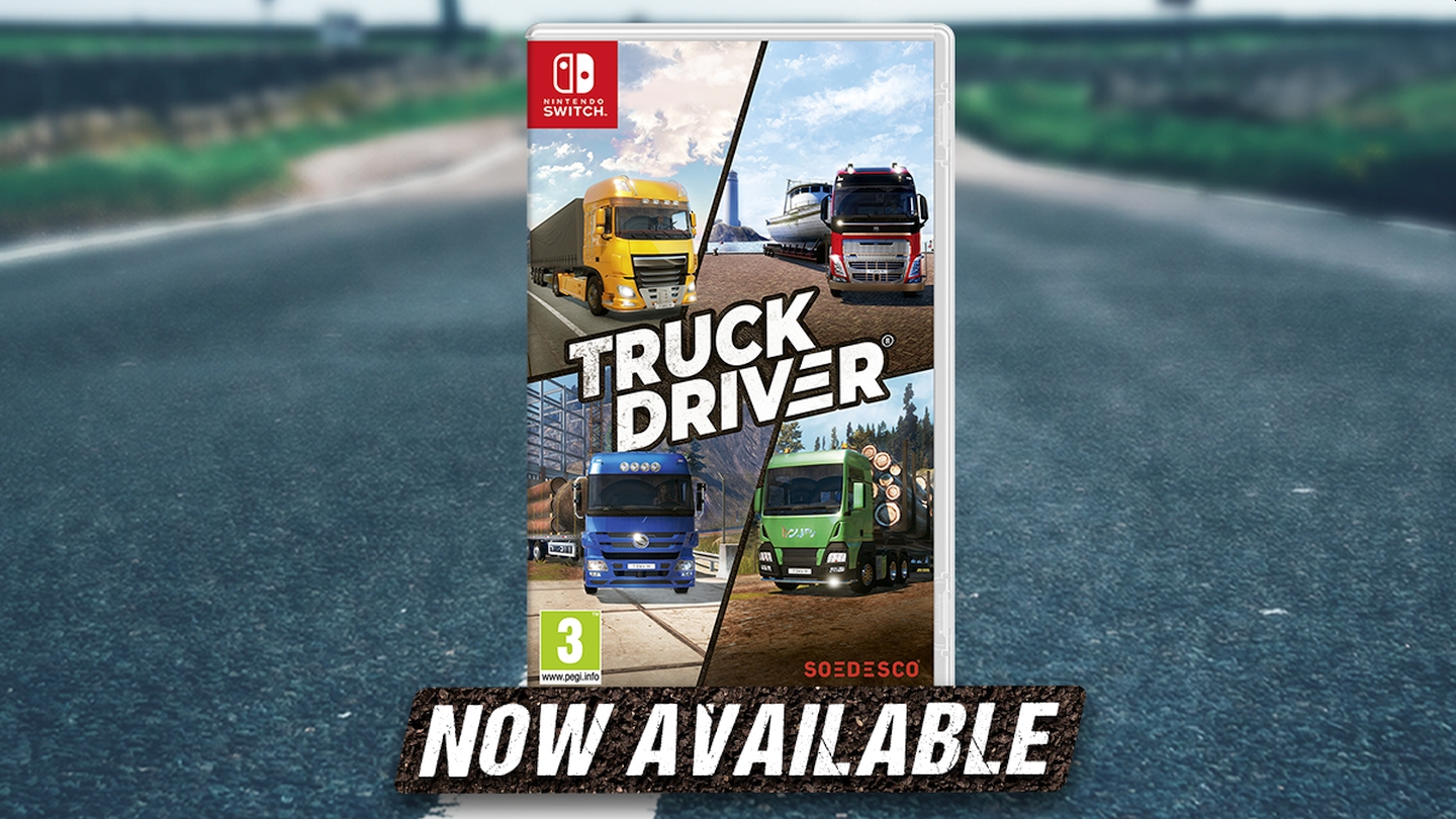 Soedesco Launches Driving Simulator Truck Driver On The Nintendo Switch