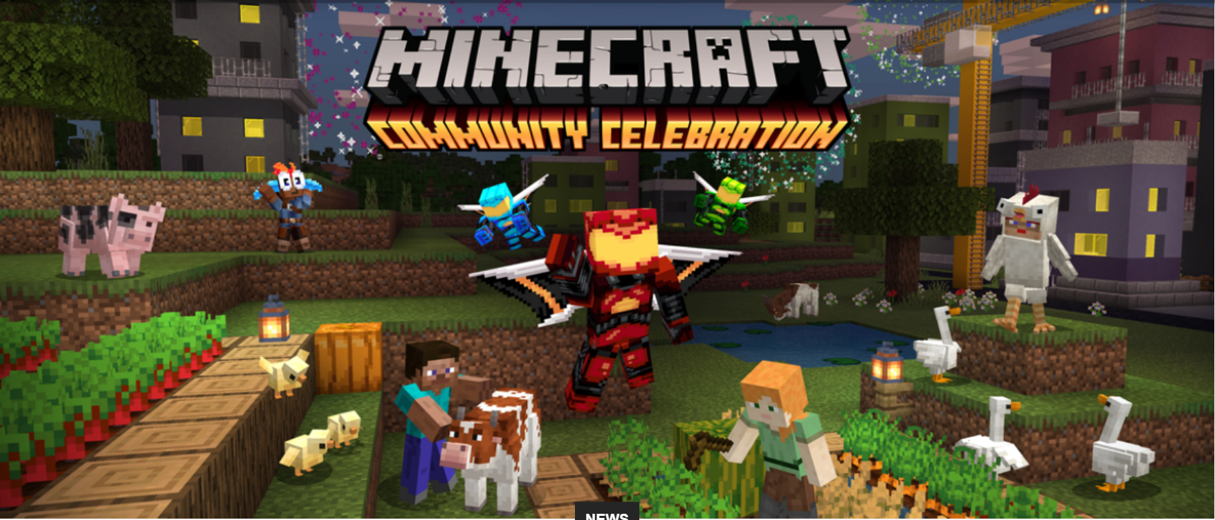 Minecraft Is Currently Having A Celebration, Giving Away Free Items And User Content
