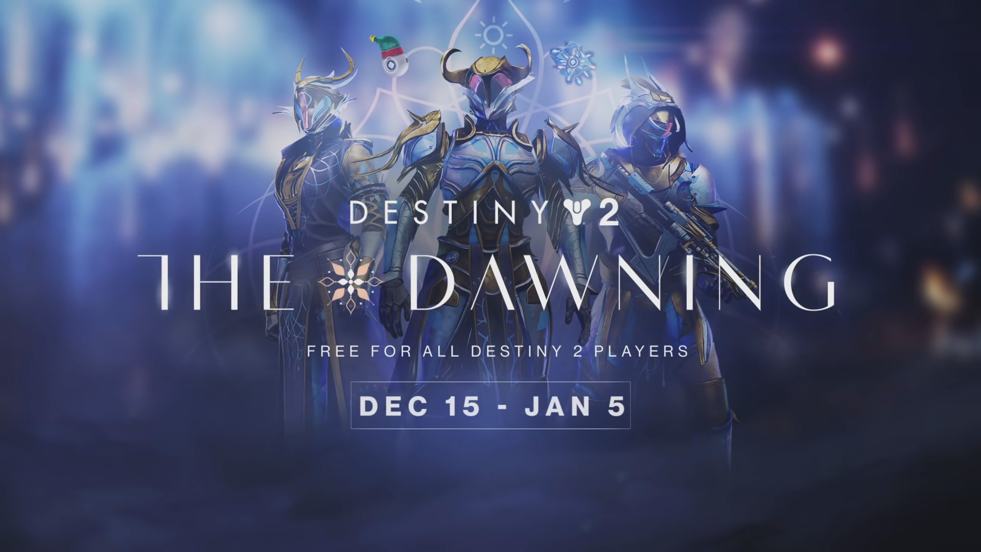 Destiny 2: The Dawning Winter Holiday Trailer Released – Event Begins December 15th, 2020