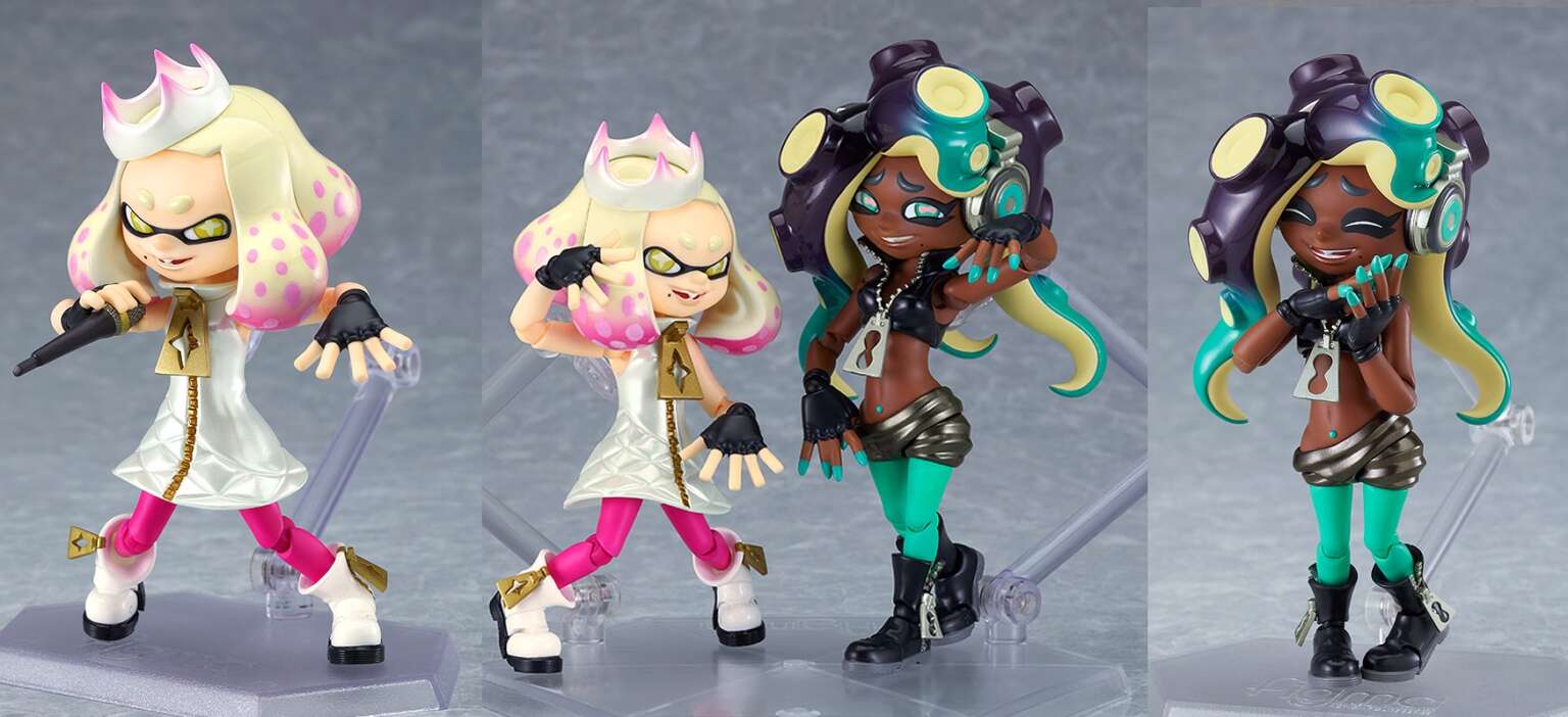 Splatoon 2 Pearl And Marina Off The Hook”figma Set Announced From Good