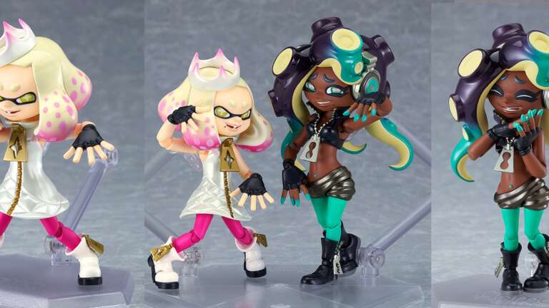 Splatoon 2 Pearl And Marina “Off The Hook”Figma Set Announced From Good Smile Company