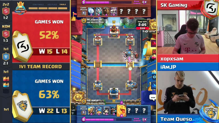 Team Queso Triumphant Over SK Gaming In The Clash Royale League World Finals 2020
