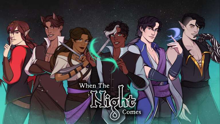 When The Night Comes - The ReVamp Visual Novel Plans For February Launch With Steam Page Available Now