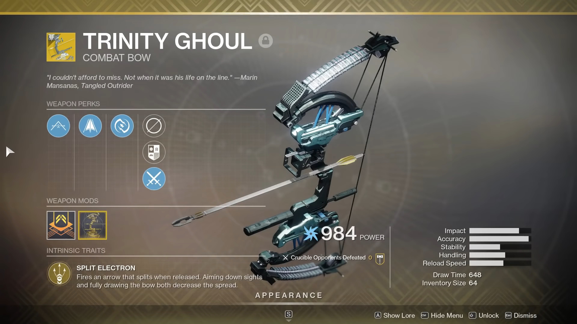 Destiny 2: Xur Location And Inventory For Weekend Of December 11th – Trinity Ghoul Exotic Bow For Sale