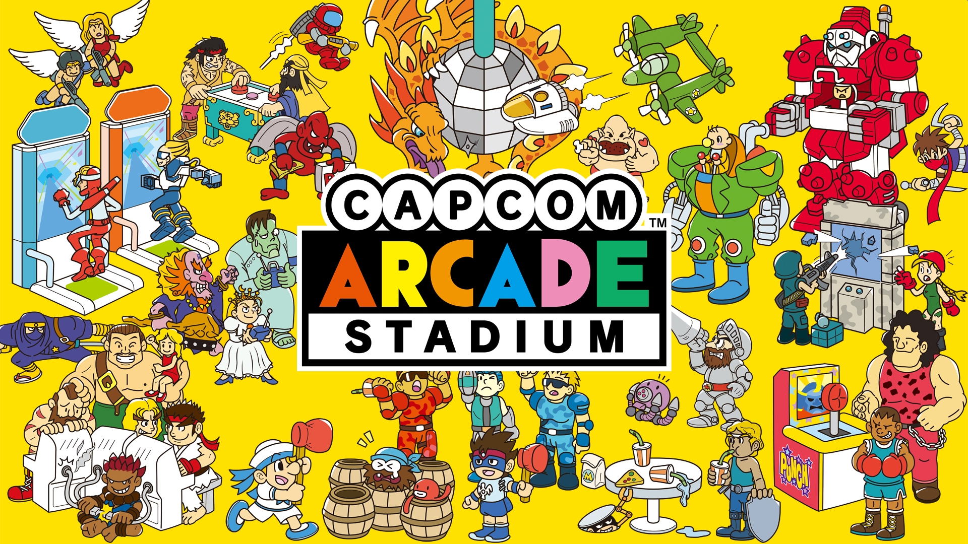 Capcom Arcade Stadium Makes Its Debut In February 2021