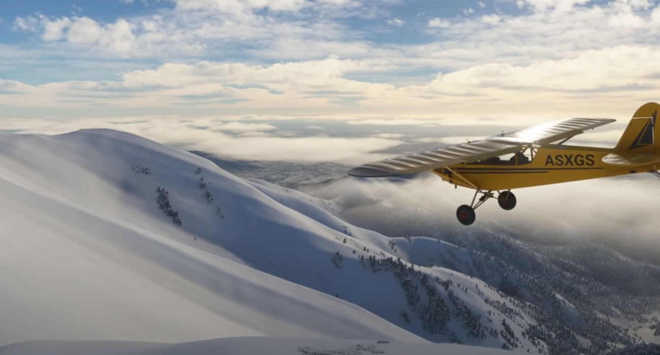 Microsoft Flight Simulator’s Snow Effects Further Enhance The Weather Realism