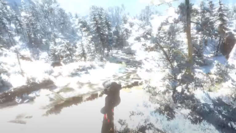 The Witcher 3 Now Has A Spectacular Mod That Lets Geralt Snowboard Across The Mountaintops