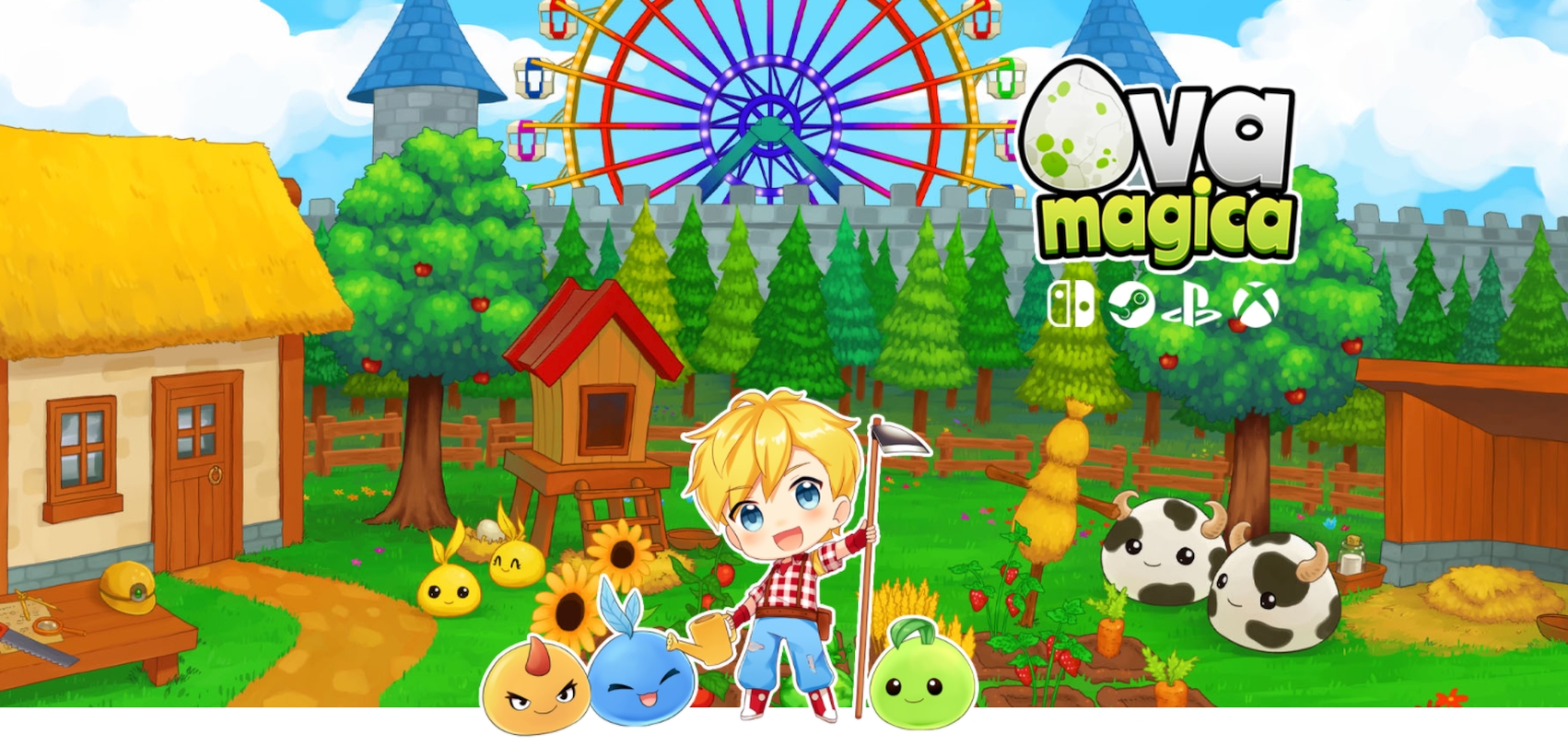 Farming And Monster Raising Sim Ova Magica Now Available For Funding Through Kickstarter