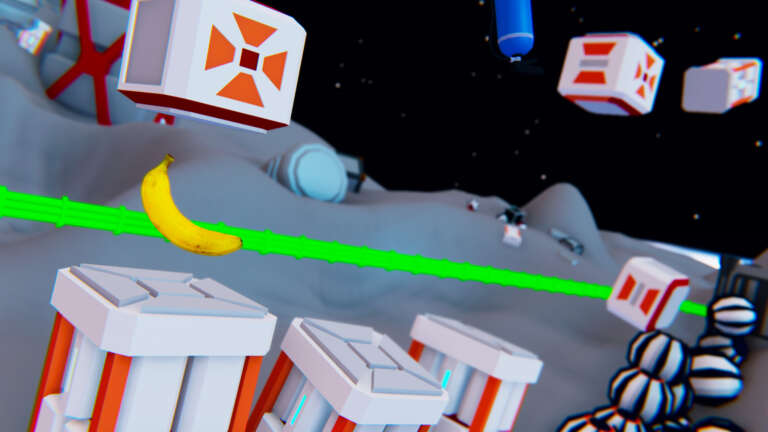 International Space Banana Is Floating Its Way Onto Steam
