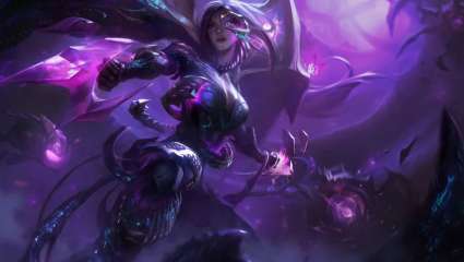 Terrifying teaser of the Queen of the Void (Void) in League of Legends