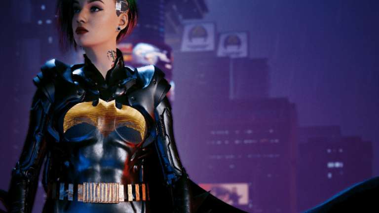 In Cyberpunk 2077 found Batgirl and showed
