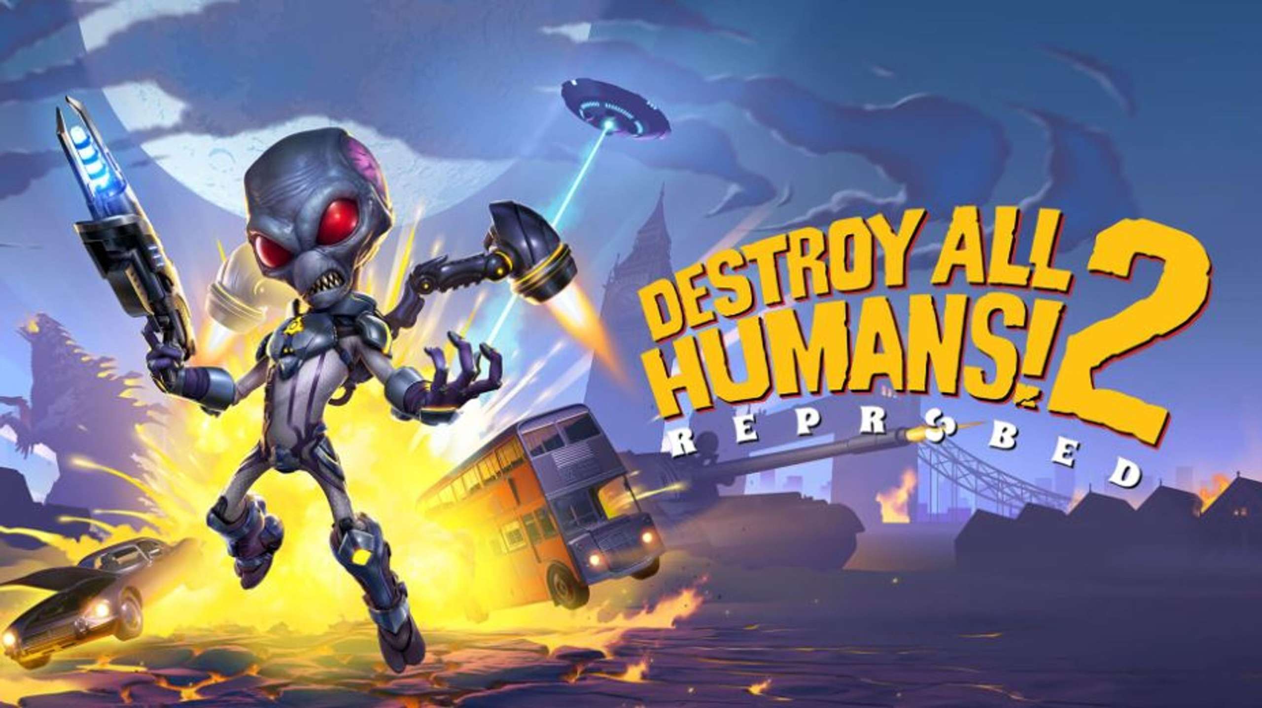 The New Trailer For Destroy All Humans! 2 Reprobed Showed A Vast Arsenal Of Alien Weapons