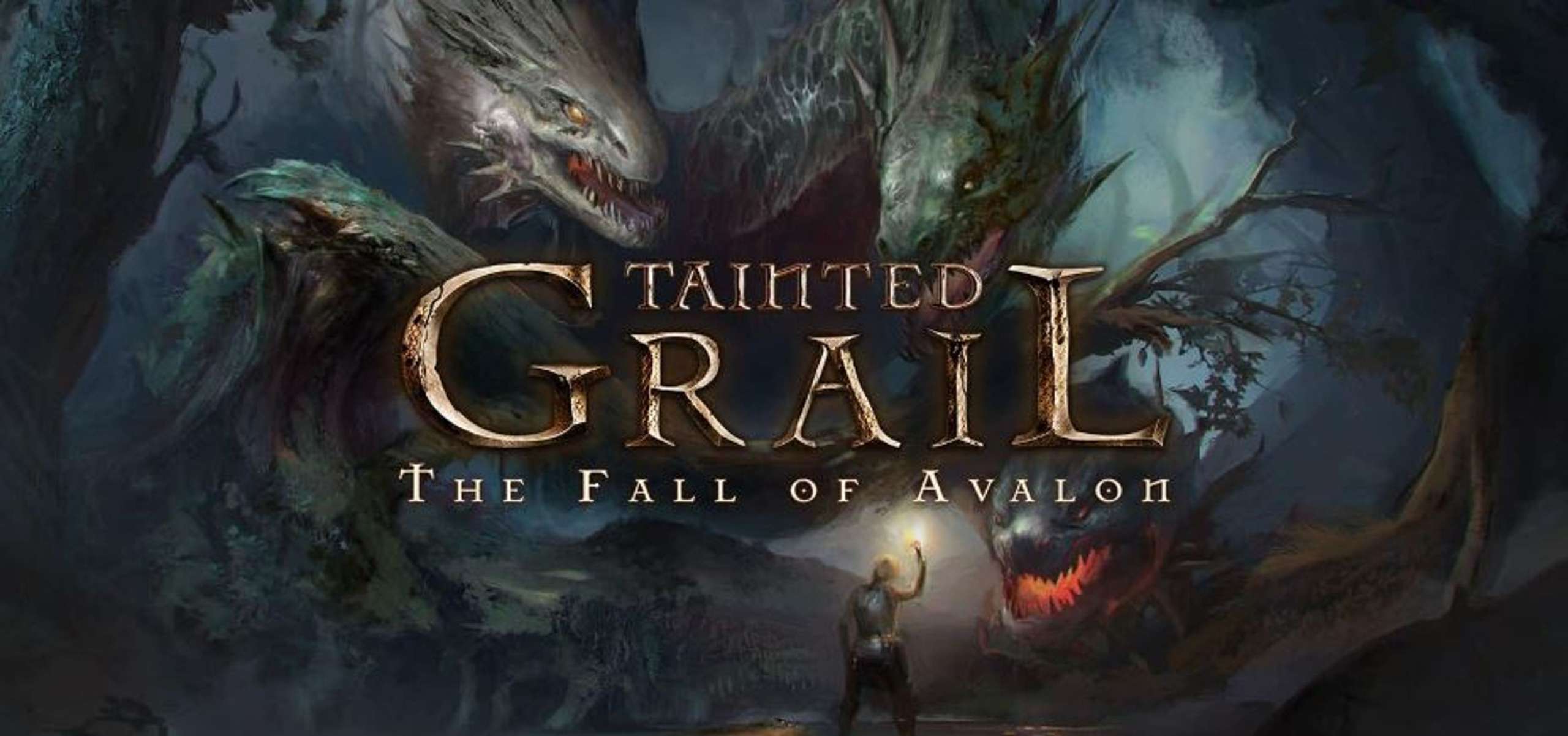 Encounter With A Terrible Monster In The Trailer Of The Role Playing Game Tainted Grail Fall Of Avalon