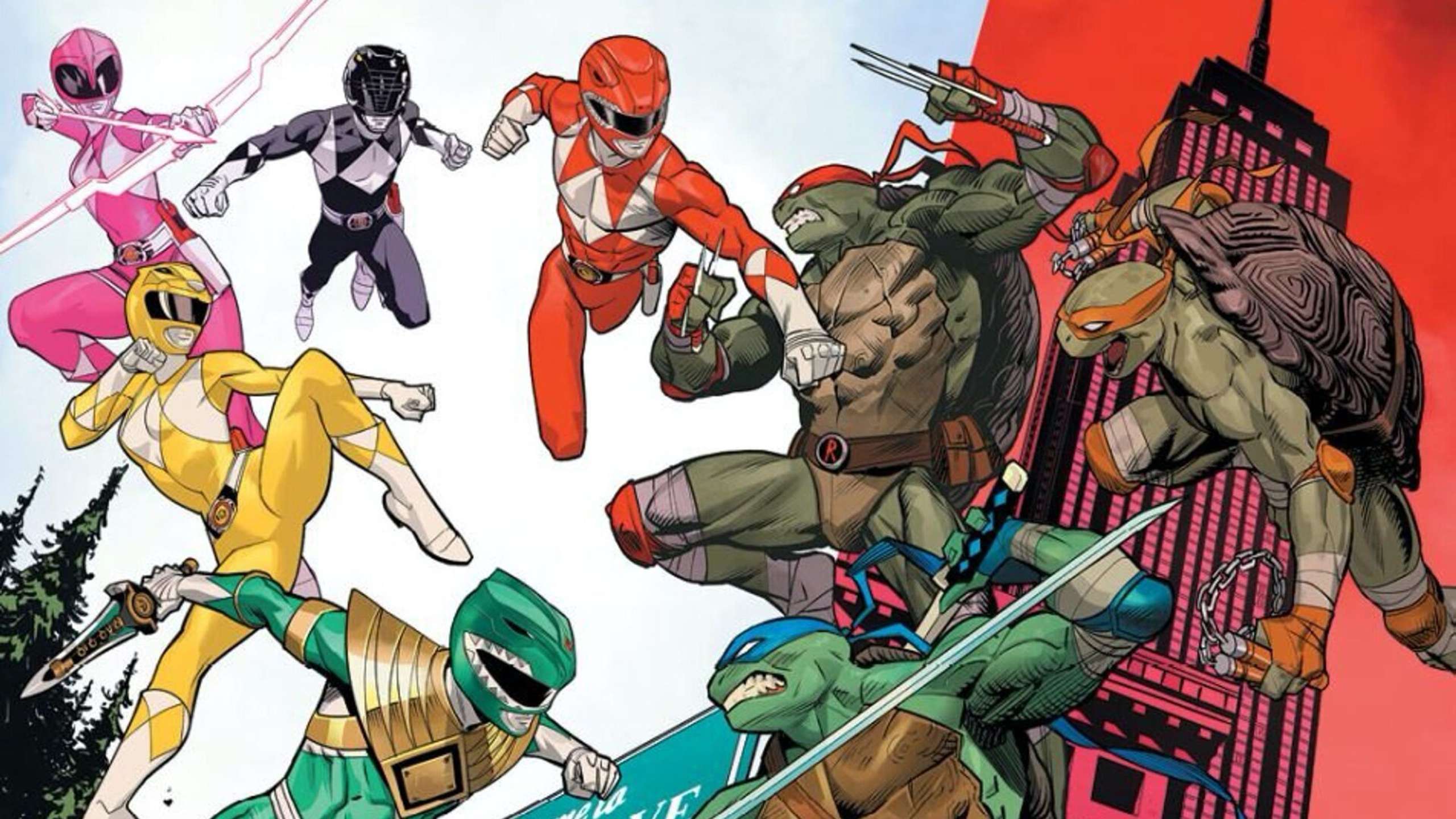 A Follow-Up To The Spectacular Mighty Morphin Power Rangers/Teenage Mutant Ninja Turtles Crossover Will Be Released By BOOM! Studios