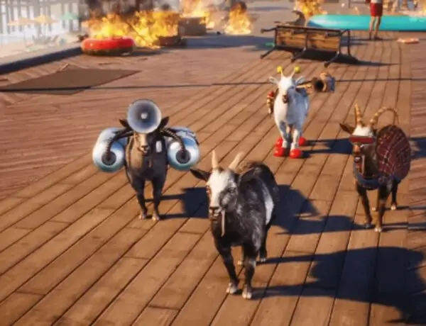 Goat Simulator 3's Release Date Has Been Confirmed By Coffee Stain North With The Help Of A Brief, Humorous, And Quite Scary Latest Teaser